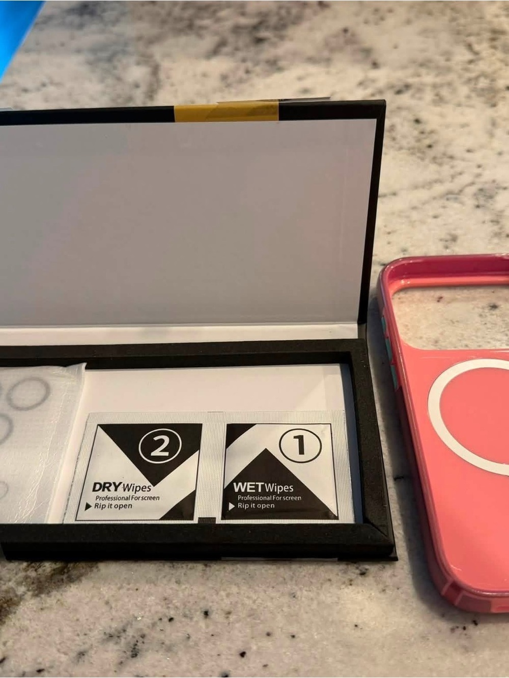 speck Pink Phone Case with MagSafe Ring Accent